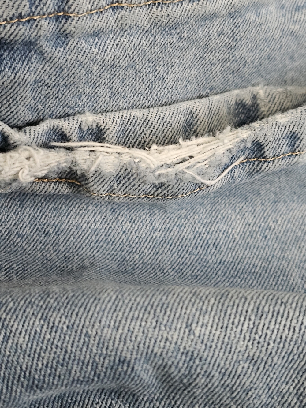 Wrangler WA783 Men Regular Straight Leg Jeans Blue Denim 36x28 Vtg 90s Western - Picture 12 of 14